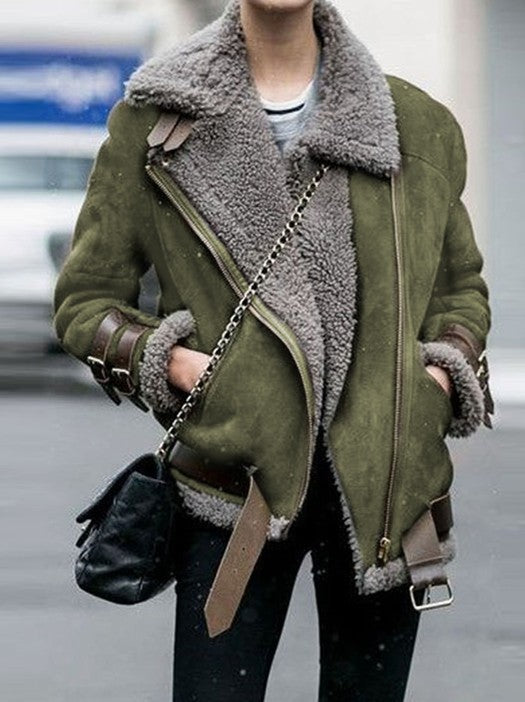Plus Size Thick Winter Overcoat