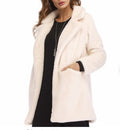 Plus Size Faux Fur Coat