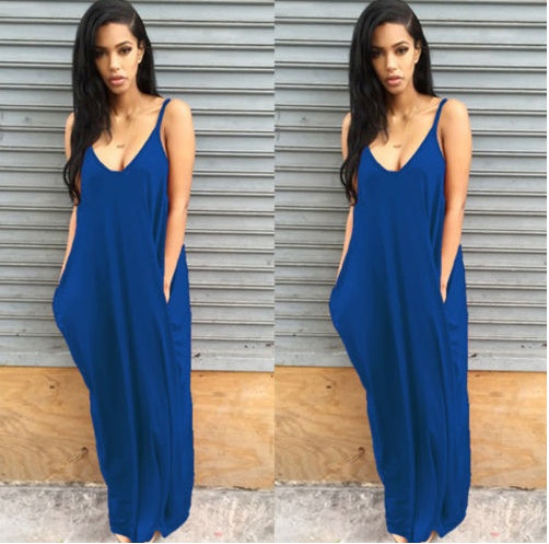 Plus Size Casual Maxi Dress