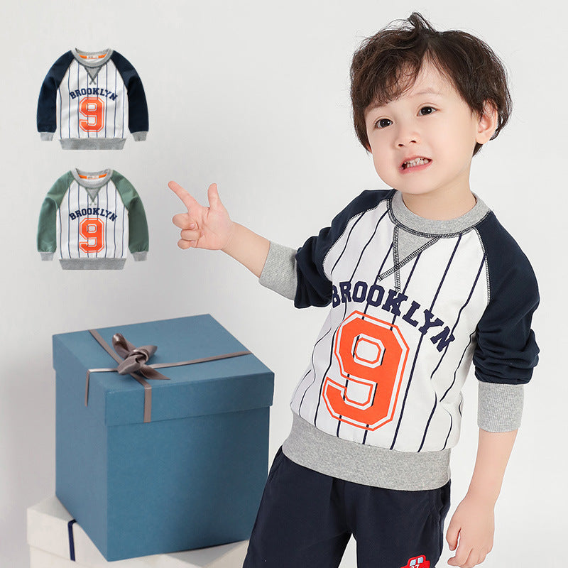 Boys' Long Sleeve Knit Sweater
