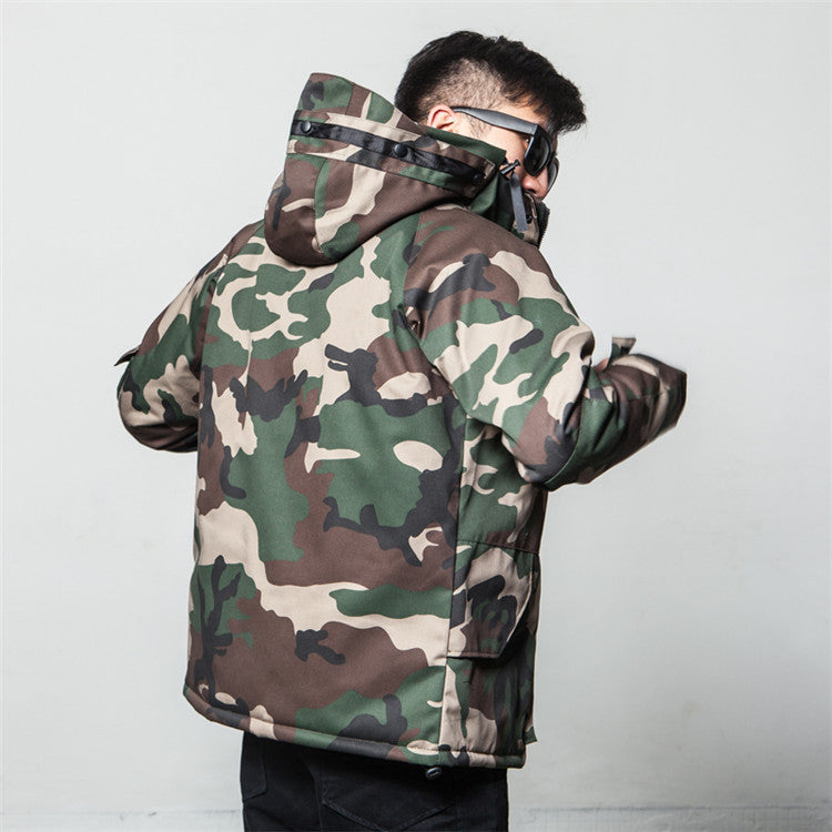 Men's Camo Cotton Jacket