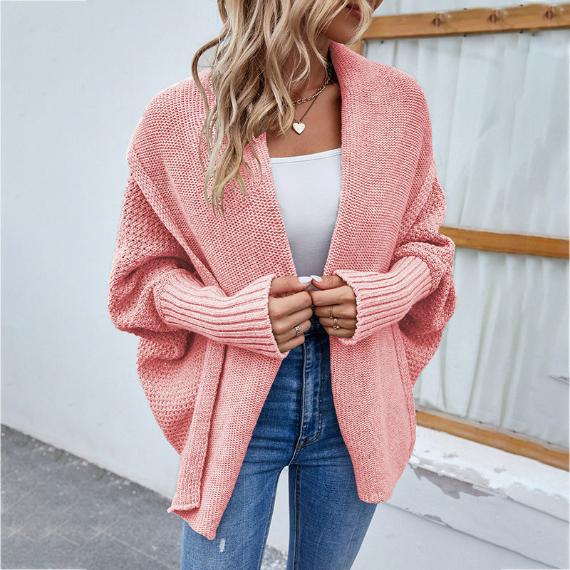 Batwing Lapel Cardigan
