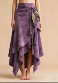 Irregular Ruffled Skirt