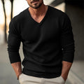 Men's V-Neck Slim Fit Sweater