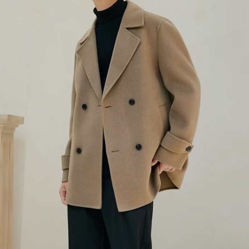 Men's Wool Trench Coat