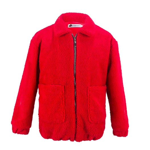 Shearling Plush Coat