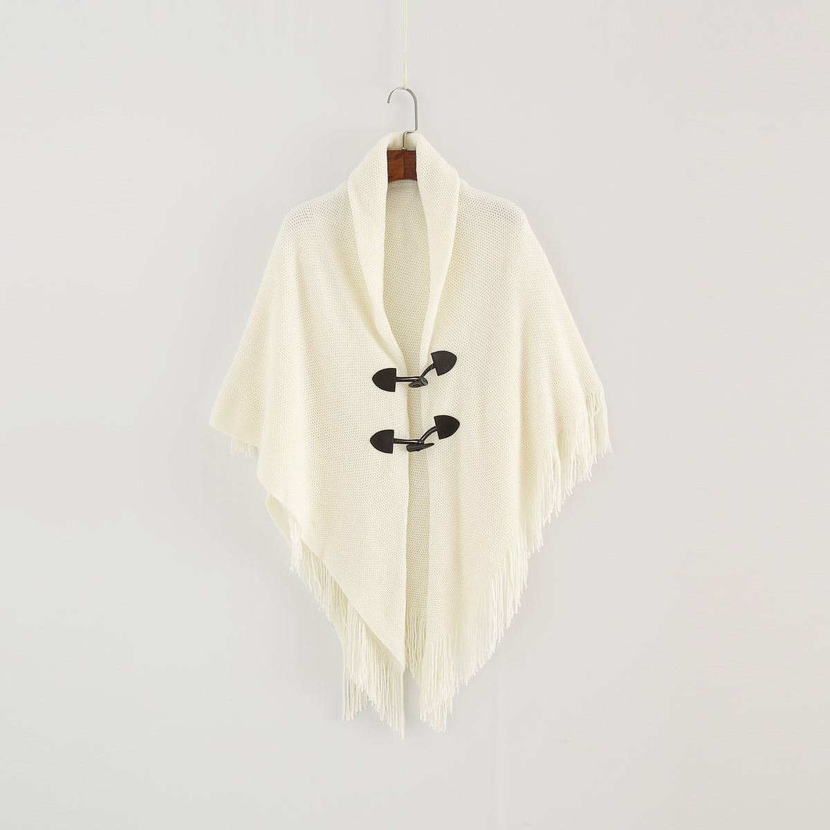 Hooded Poncho Cardigan
