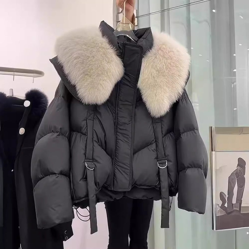 Black Padded Coat
