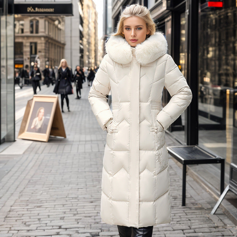Fur Collar Padded Coat
