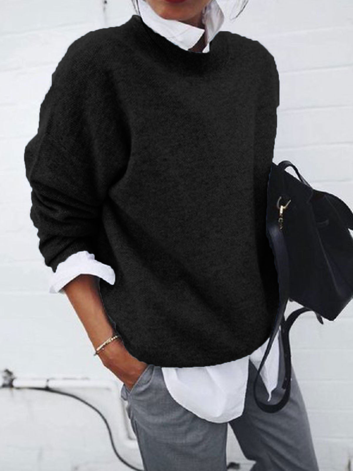 Classic Knit Pullover