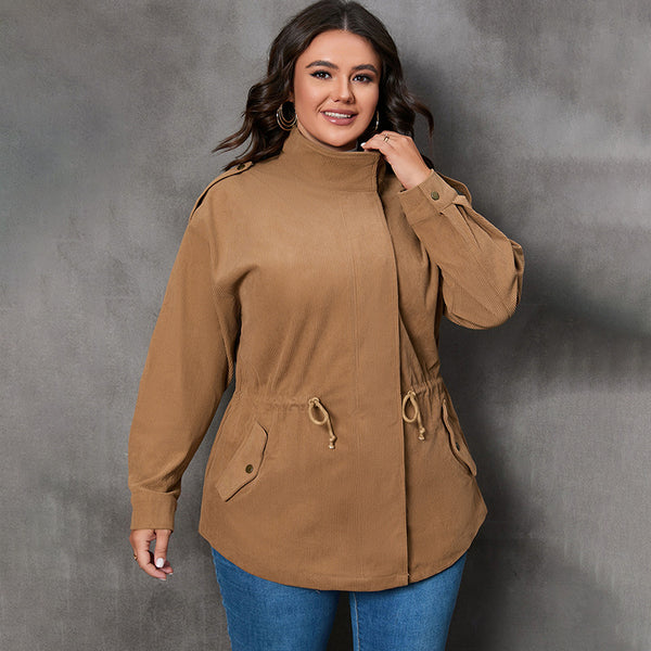 Plus Size Relaxed Jacket