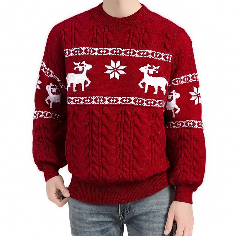 Men's Christmas Reindeer Sweater