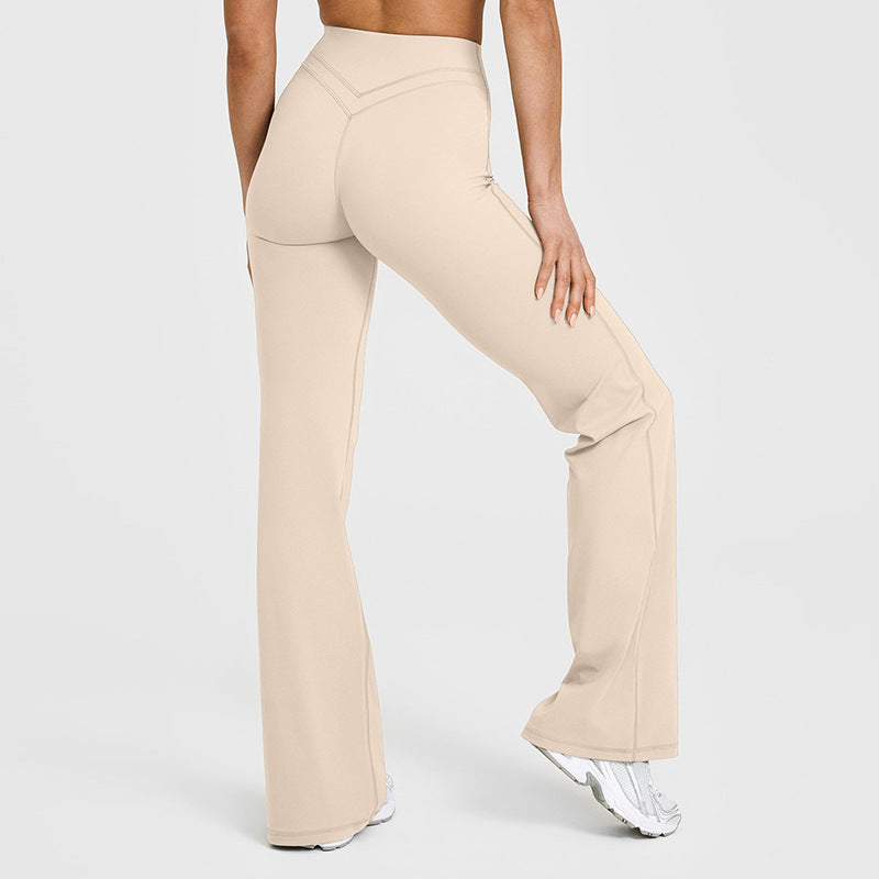 Women's Sports Fitness Tummy-Control Hip-Lifting Casual Pants