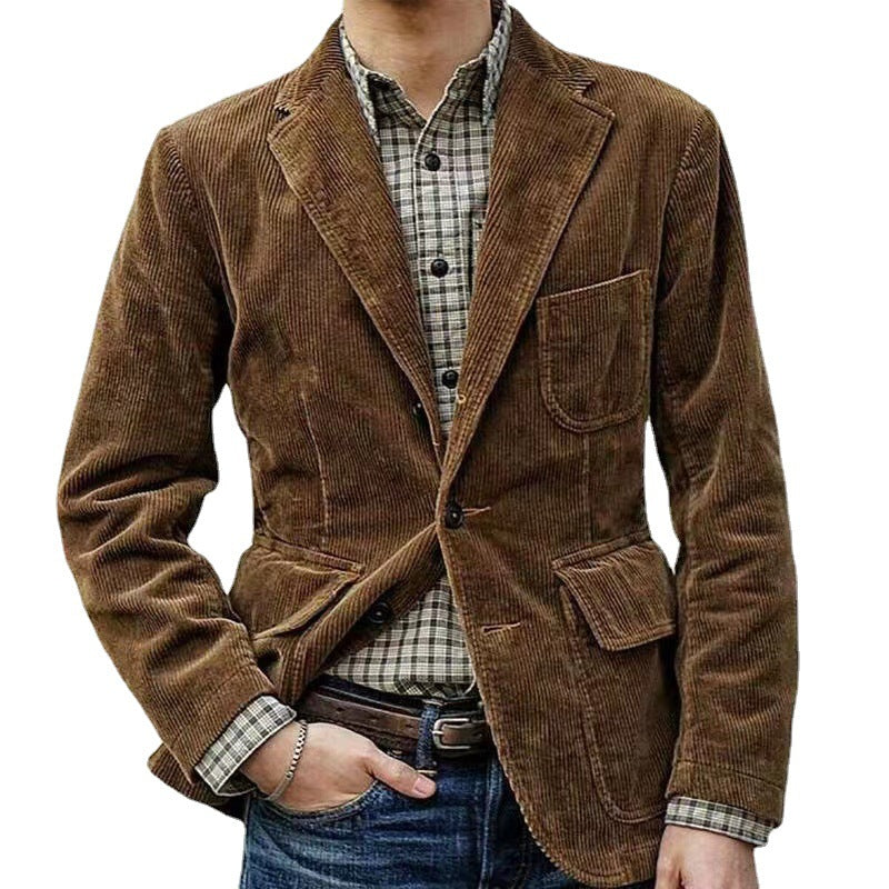 Men's Corduroy Blazer Jacket