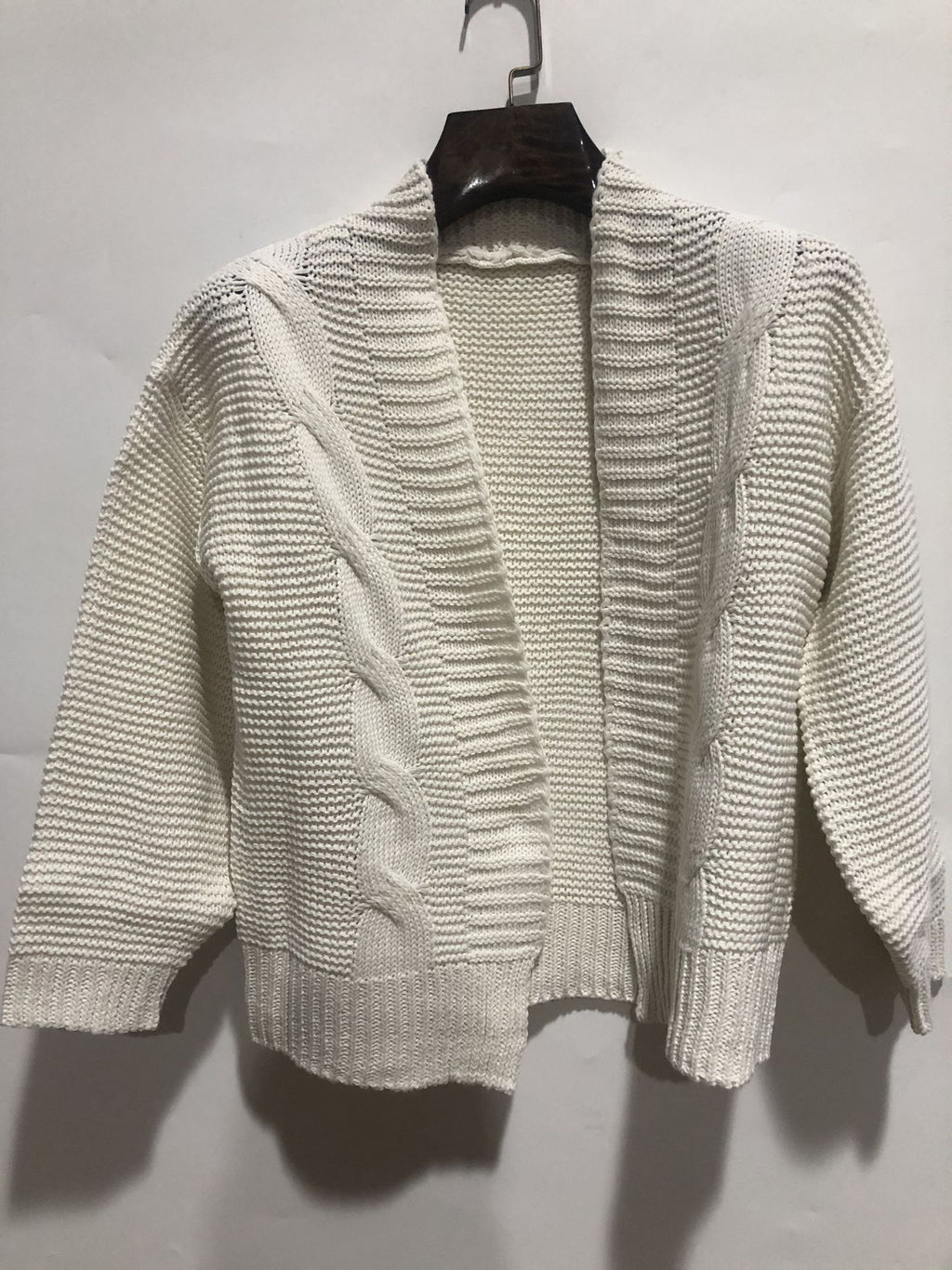 Faux Mohair Cardigan