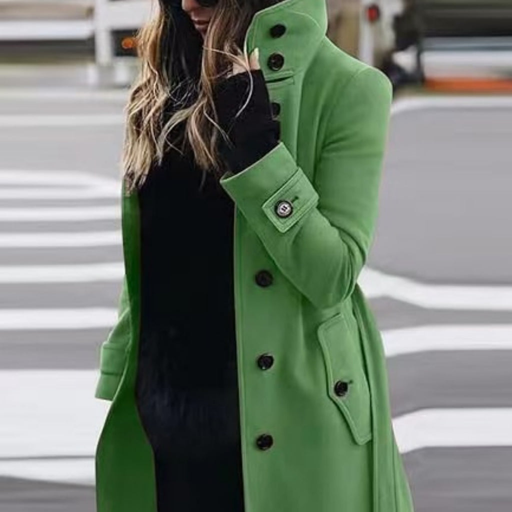 Slim Fit Wool Coat