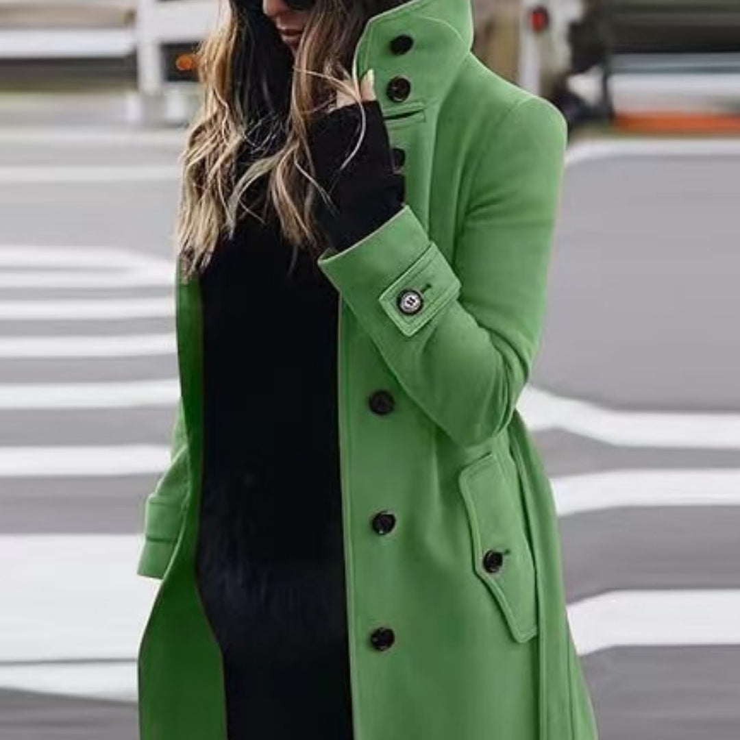 Slim Fit Wool Coat