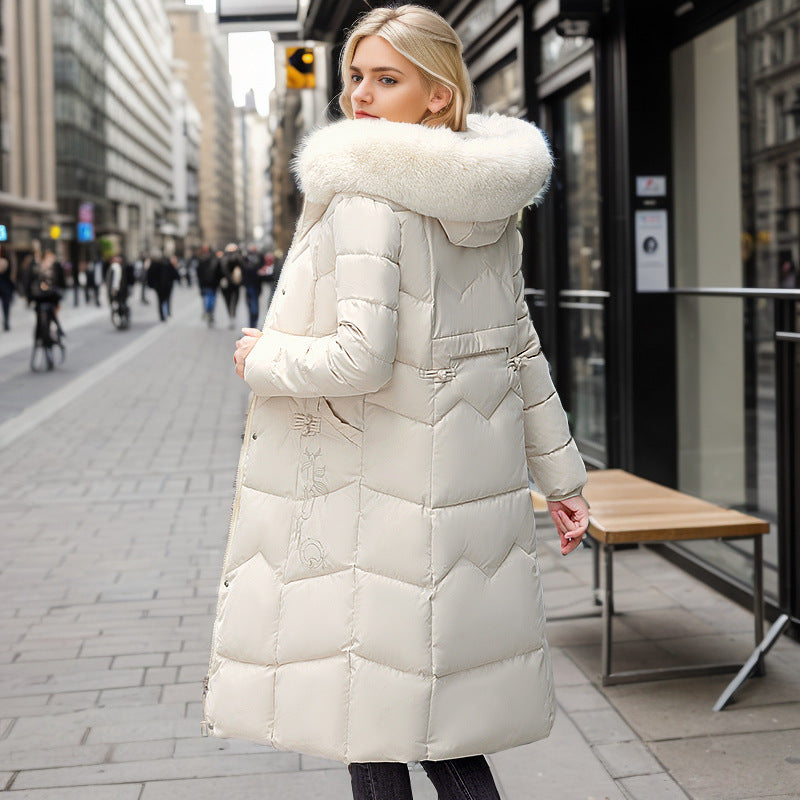 Fur Collar Padded Coat
