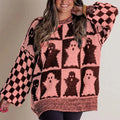 Ghost Checkerboard Sweater