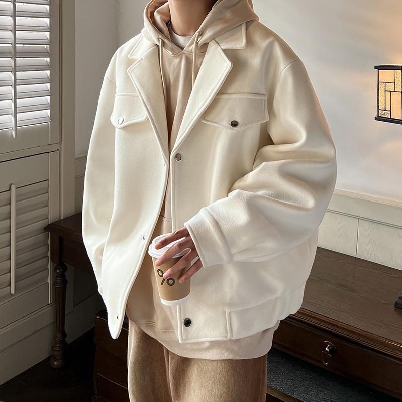 Men's Thick Wool Pilot Jacket