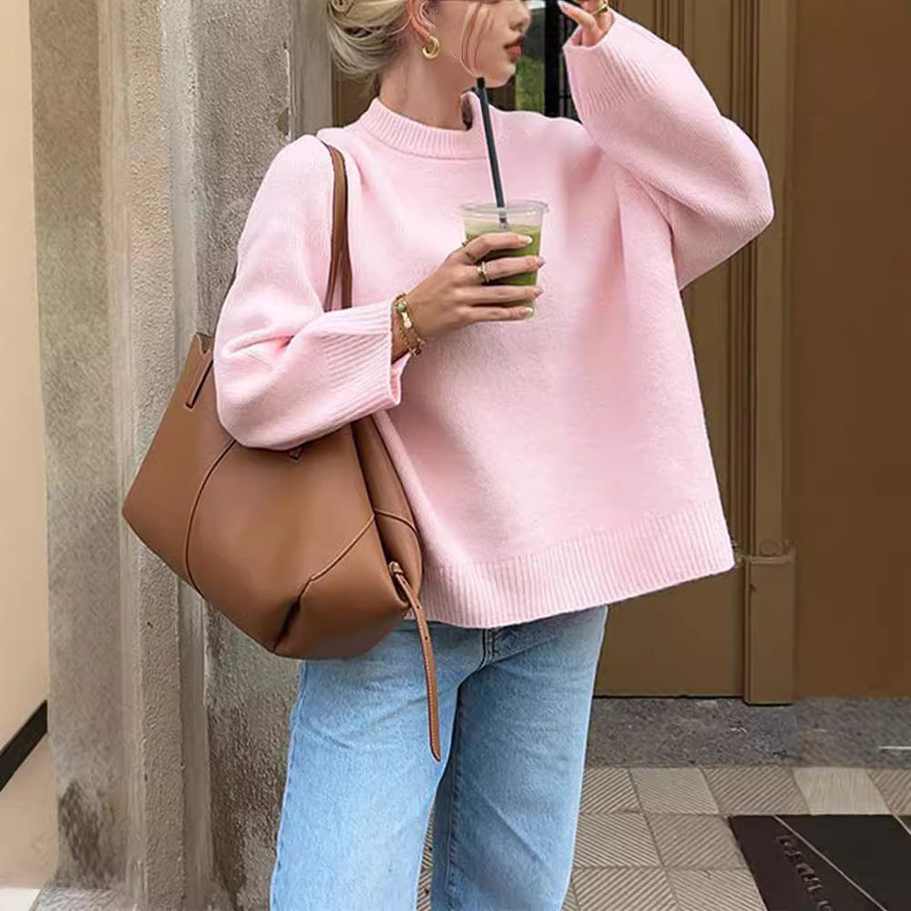 Crewneck Knit Sweater