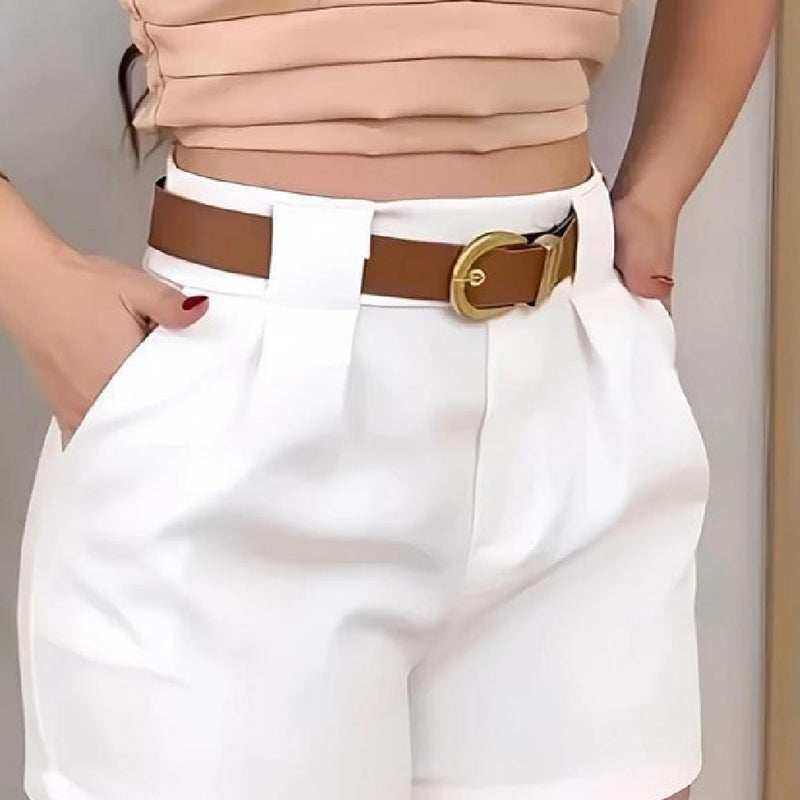 White Shorts