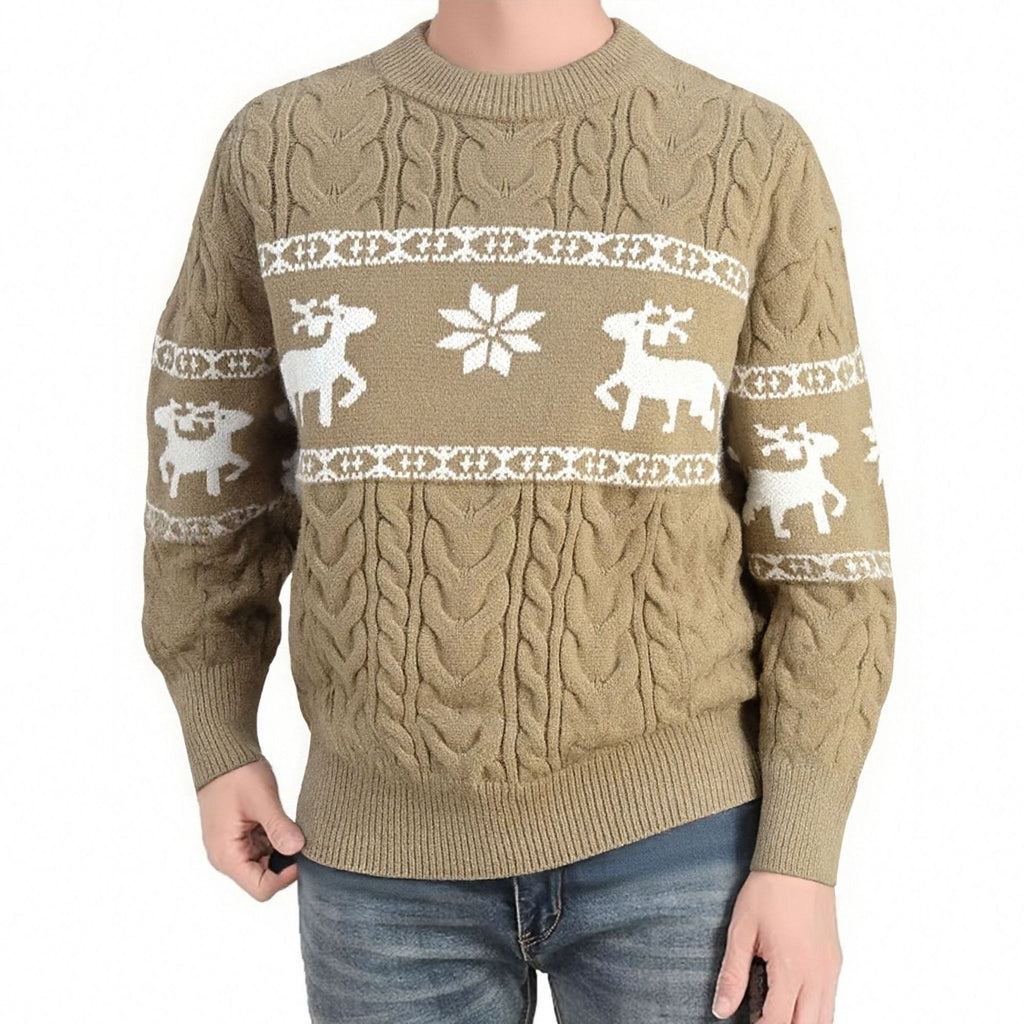 Men's Christmas Reindeer Sweater