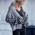 Leopard Knit Cardigan