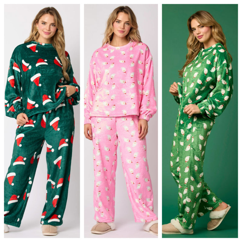 Long-Sleeve Pajama Set