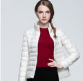 Plus Size Lightweight Down Puffer Coat