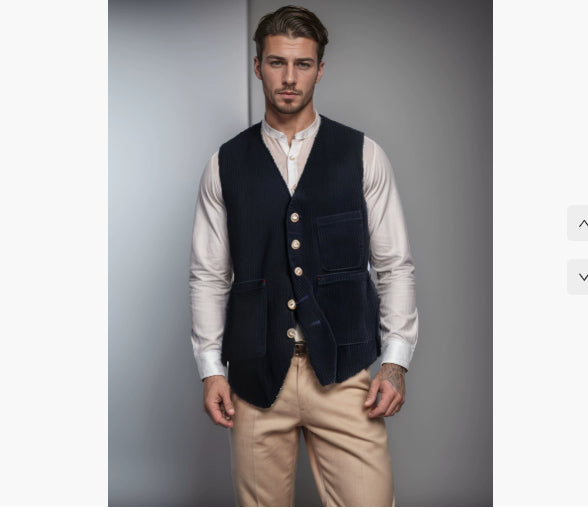 Men's Corduroy Blazer Jacket