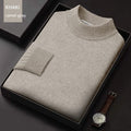 Men's Half-Zip Wool Sweater