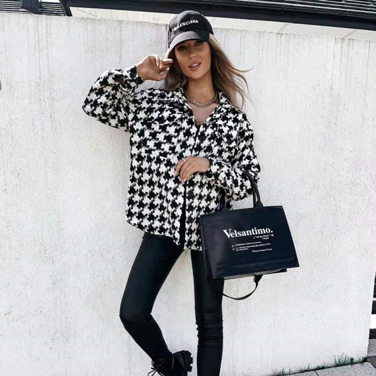 Oversized Shirt Jacket
