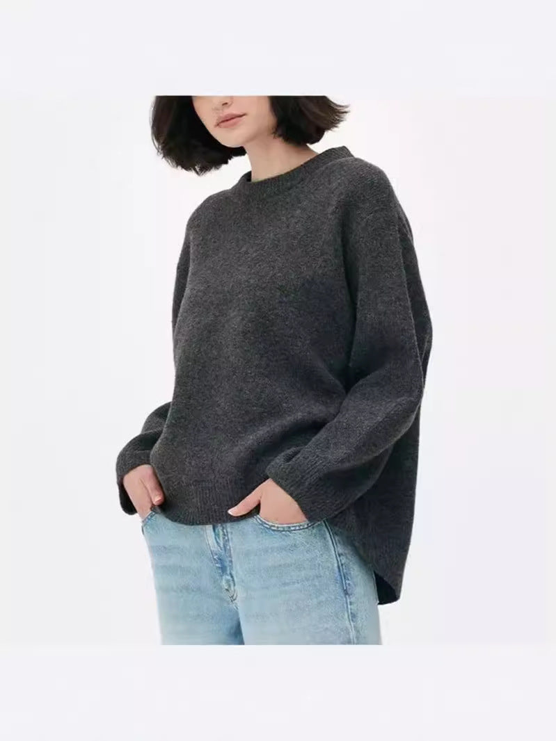 Crewneck Knit Sweater