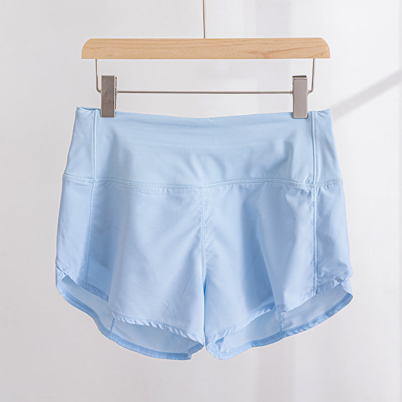 Women's Sports High-Waist Running & Cycling Shorts