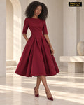 Fashionable Chic And Elegant High-Waisted Swing Dress
