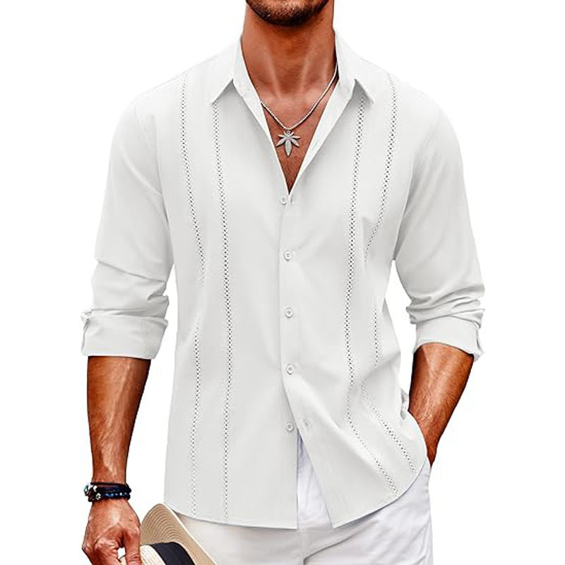 Men's Pocket Polo Collar Shirt