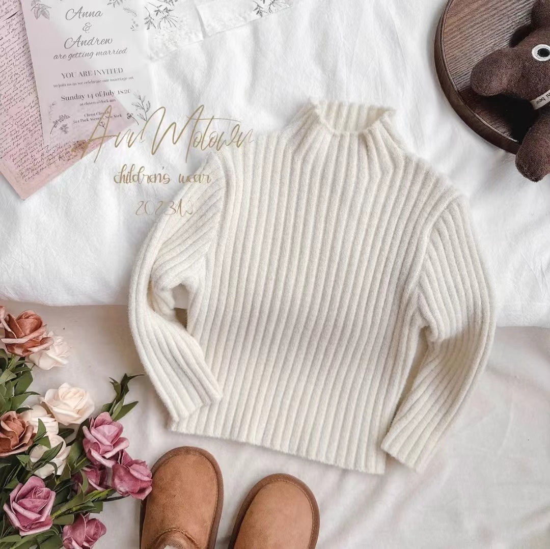 Kids' Hooded Knit Cardigan