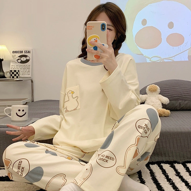Long-Sleeve Pajama Set