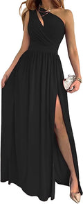 One-Shoulder Cutout Maxi Dress — product image 1