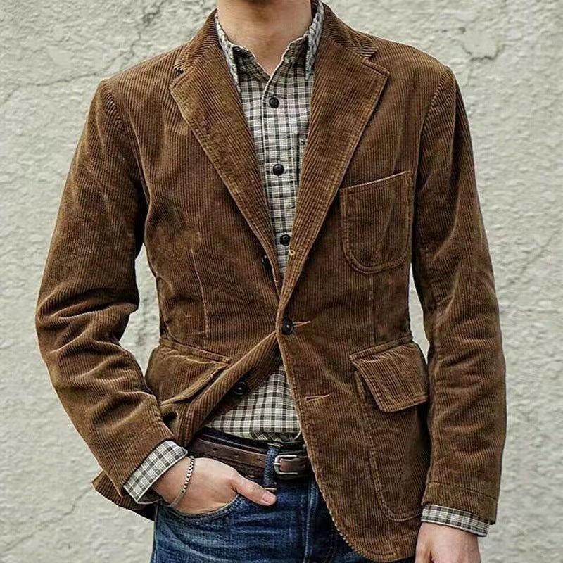 Men's Corduroy Blazer Jacket