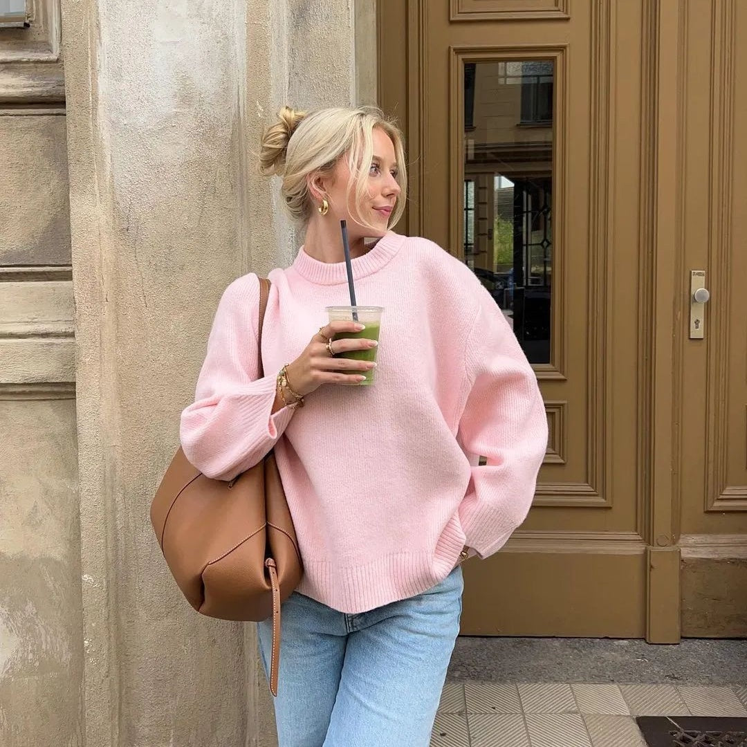 Crewneck Knit Sweater
