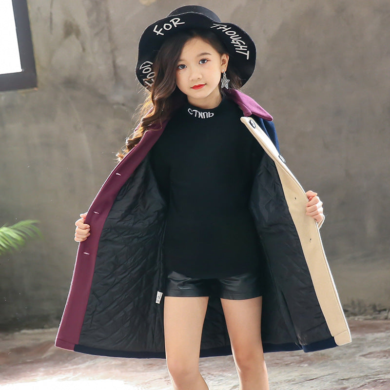 Kids' Wool Blend Coat