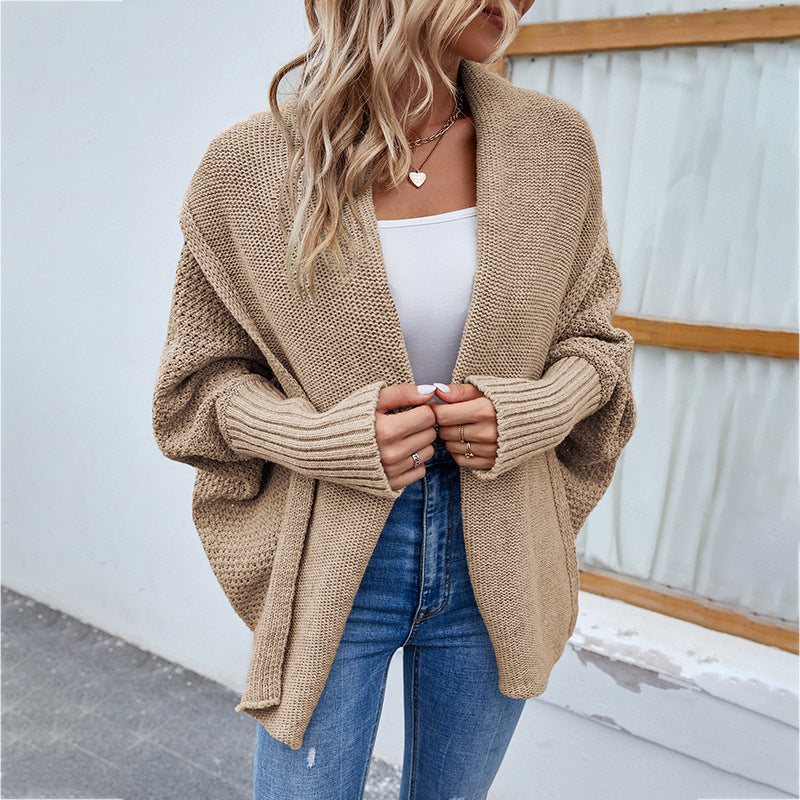 Batwing Lapel Cardigan