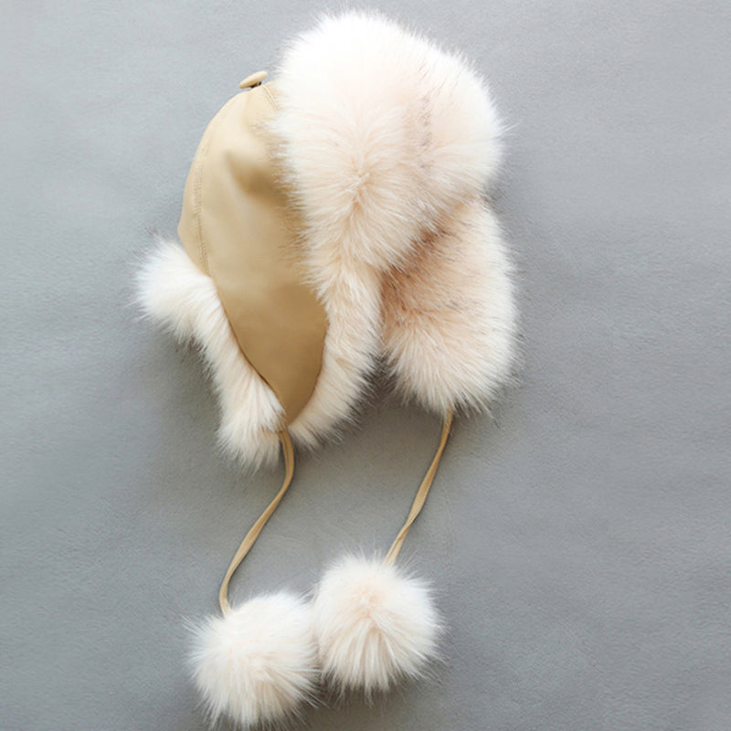 Big Kids' Faux Fur Coat