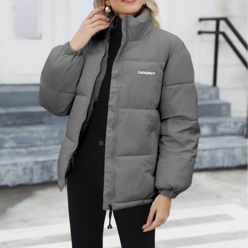 Windproof Puffer Coat