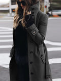 Slim Fit Wool Coat
