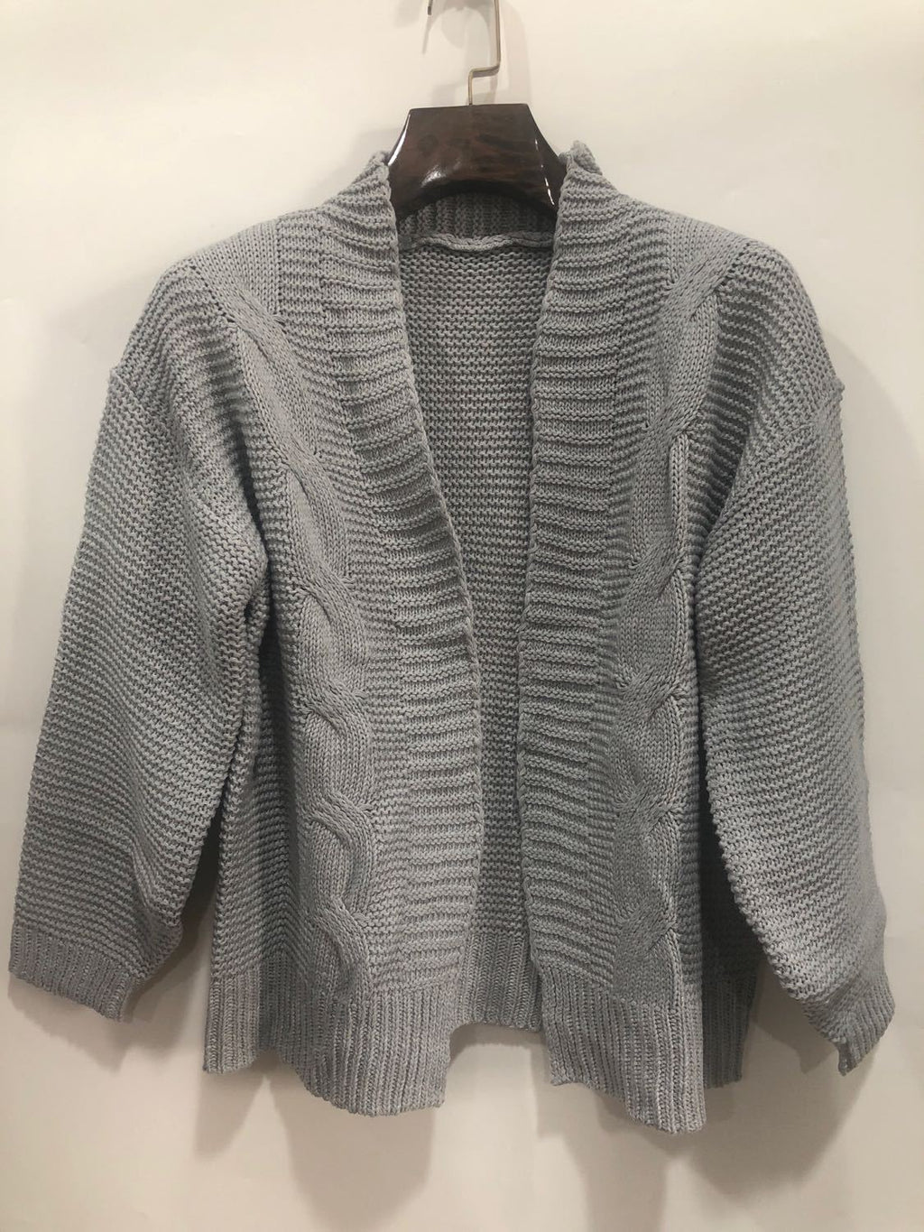 Faux Mohair Cardigan
