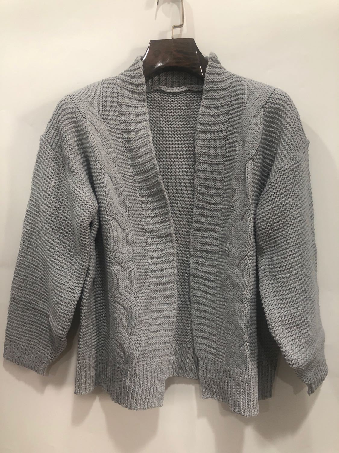 Faux Mohair Cardigan