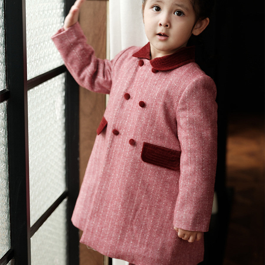 Girls' Wool Blend Coat